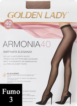 Golden Lady Armonia 40 den Fumo (Серая дымка) размер 3-M