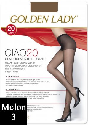 Golden Lady Ciao 20 den Melon (Телесный) размер 3-M