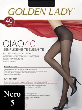 Golden Lady Ciao 40 den Nero (Черный) размер 5-XL