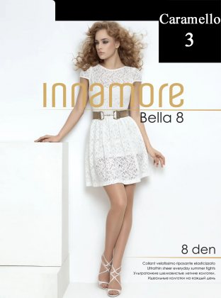 Innamore Колготки Bella 8 den Caramello (Бежевый) размер 3-M
