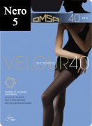 Купить Omsa Колготки Velour 40 den Nero (Черный) размер 5-XL