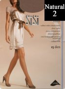 Купить Sisi Колготки Miss прозрачные эластичные 15 den Naturel (Натуральный) размер 2-S