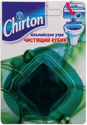 Chirton таблетка для унитаза Альпийское утро 1шт 50г (кубик)