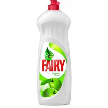 Fairy средство для мытья посуды 900мл Зеленое яблоко