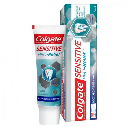 Colgate зубная паста Sensetive Pro-Relief 75мл восстановление и контроль