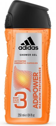 Adidas гель для душа мужской 250мл AdiPower