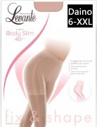 Купить Levante Колготки Body Slim 40 den Daino (Светло-коричневый) размер 6-XXL