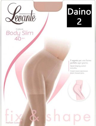 Levante Колготки Body Slim 40 den Daino (Светло-коричневый) размер 2-S