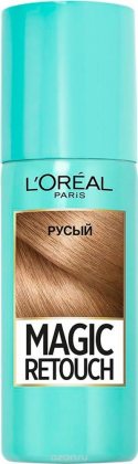 Loreal Magic Retouch тонирующий спрей 75мл для мгновенного закрашивания волос 4 Русый