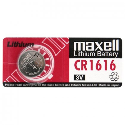 Maxell батарейка CR1616 Lithium 3v, цена за 1шт