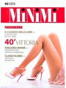 Купить MiNiMi Колготки Vittoria 40 den Daino (Светло-коричневый) размер 4-L