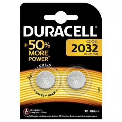 Duracell батарейка DL/CR2032 3v Lithium, цена за 1шт