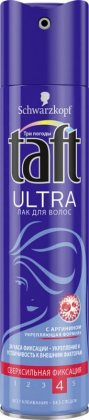 Taft лак для волос 225мл Senso-Touch Ultra сверхсильная фиксация