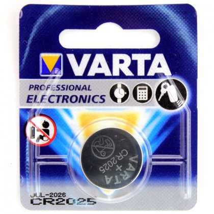 Varta батарейка CR2025 3v, цена за 1шт