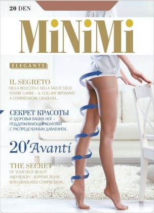 MiNiMi Колготки Avanti 20 den Daino (Светло-коричневый) размер 2-S