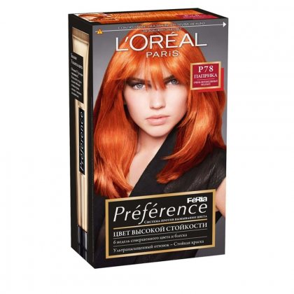 Loreal Preference краска для волос тон P78 Паприка