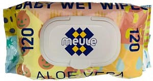 Meule Влажные салфетки детские с алоэ вера 120шт