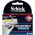 Купить Schick/Wilkinson кассеты для бритья сменные мужские Quattro Titanium 4шт