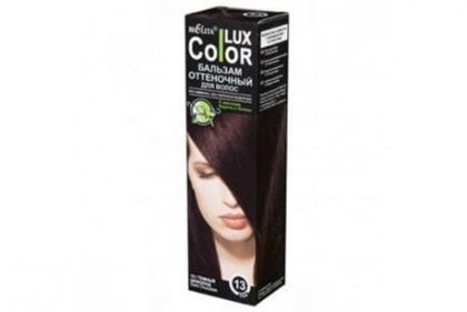 Bielita бальзам для волос оттеночный Lux Color тон 13 темный шоколад