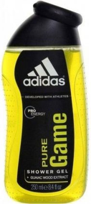 Adidas гель для душа мужской 250мл Pure Game 2в1