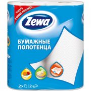 Купить Zewa Plus полотенца бумажные двухслойные 2шт Декор