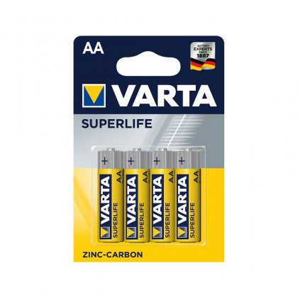 Varta батарейка R6 AA Superlife пальчиковая 1,5 V, цена за 1шт