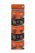 Купить Minamoto батарейка LR43/386/AG12 1,5v, цена за 1шт