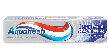 AquaFresh зубная паста 100мл Безупречное отбеливание