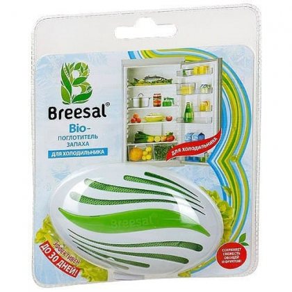 Breesal Био-поглотитель запаха для холодильника 80г