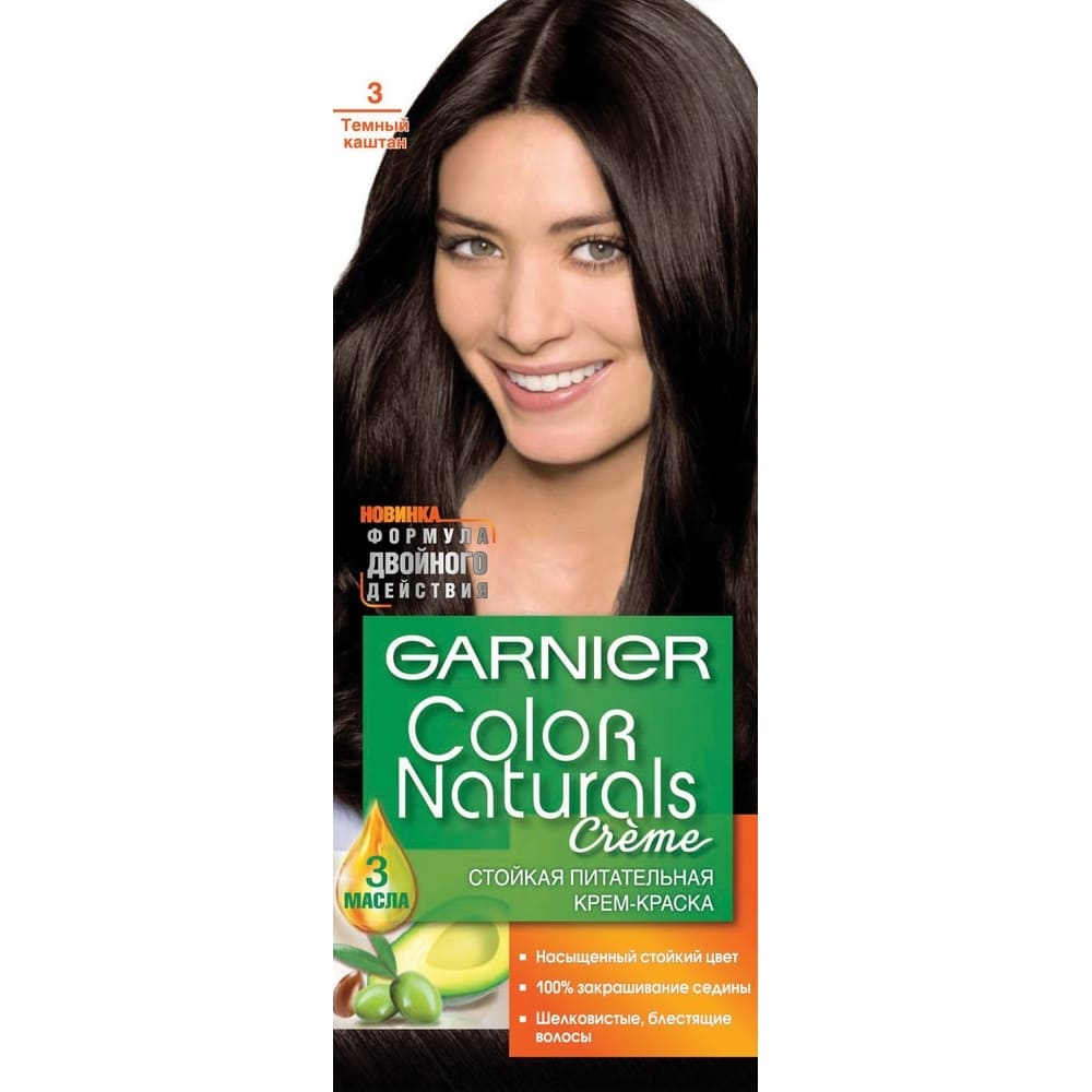 Краска для волос Garnier Color Naturals 6 лесной орех