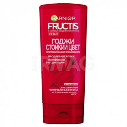 Fructis бальзам-ополаскиватель для волос 200мл Укрепляющий Годжи Стойкий цвет