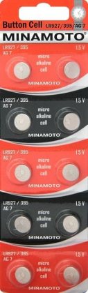 Minamoto батарейка LR927/395/AG7 1,5v, цена за 1шт