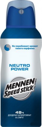 Mennen Speed Stick дезодорант спрей мужской 150мл Neutro Power