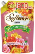 Купить Nihon Softener кондиционер-ополаскиватель с цветочным ароматом 1200мл в мягкой упаковке