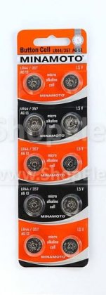 Minamoto батарейка LR44/357/AG13 1,5v, цена за 1шт