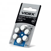 Купить Videx батарейка для слухового аппарата ZA675/PR44 1,45v, цена за 1шт