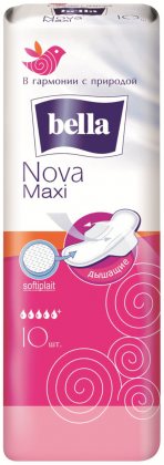 Bella прокладки Nova 10шт Air Softiplait Maxi