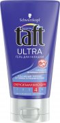 Купить Taft гель для укладки волос 150мл Ultra сверхсильная фиксация (синяя с красной полоской)