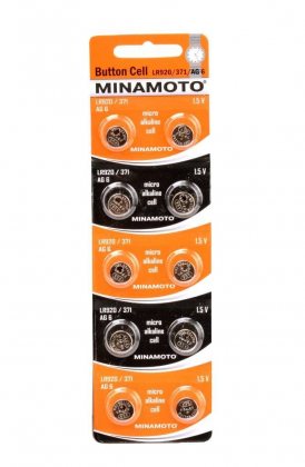 Minamoto батарейка LR920/371/AG6 1,5v, цена за 1шт