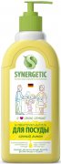 Купить Synergetic гель для мытья посуды антибактериальный 500мл Сочный лимон