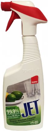 Sano Jet Power Kitchen Cleaner чистящее средство для кухни 750мл с распылителем