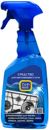 Top House средство для нержавеющей стали 750мл с распылителем