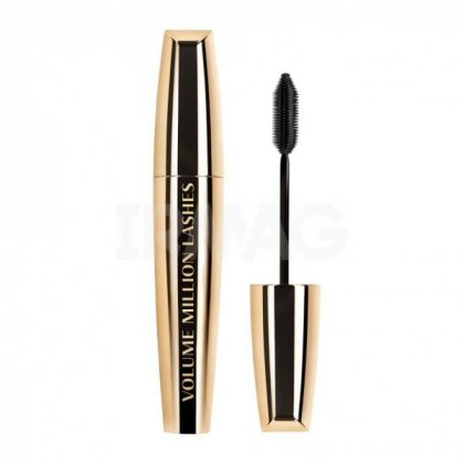 Loreal тушь для ресниц Volume Millions Lashes Gold для объема и разделения 9,5мл Черная