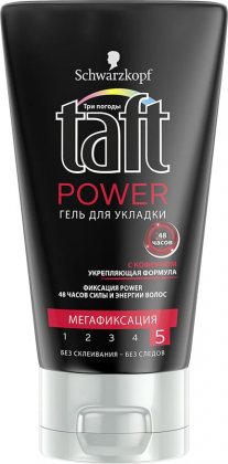 Taft гель для укладки волос 150мл Power Мегафиксация