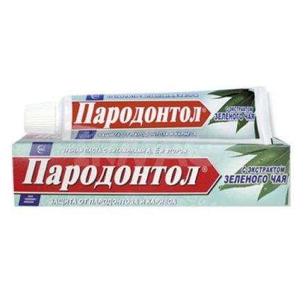 Свобода зубная паста Пародонтол 63г C экстрактом зеленого чая