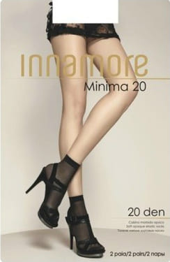Innamore Носочки Minima 20 den Miele (Легкий загар) 2 пары