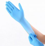 Купить Household Gloves перчатки нитриловые, одноразовые, 1 пара, голубые, размер L