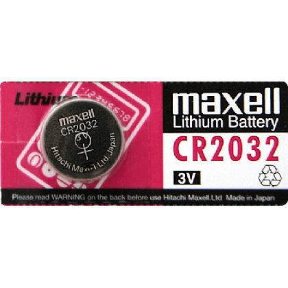Maxell батарейка CR2032 Lithium 3v, цена за 1шт