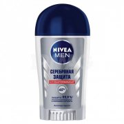 Купить Nivea дезодорант стик мужской 40мл Серебряная защита