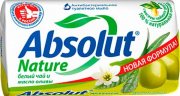 Купить Absolut мыло антибактериальное твердое кусковое 90г Nature Олива